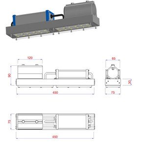 20.3.03.07-0018 Светильник светодиодный уличный 105вт