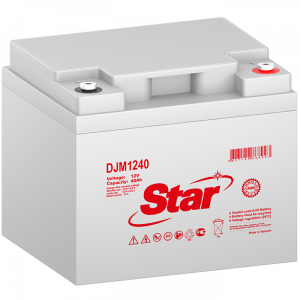 40 А/ч Аккумулятор для светофора STAR DJM1240