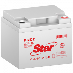 45 А/ч Аккумулятор для светофора STAR DJM1245