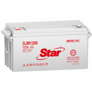 60 А/ч Аккумулятор для светофора STAR DJM1260